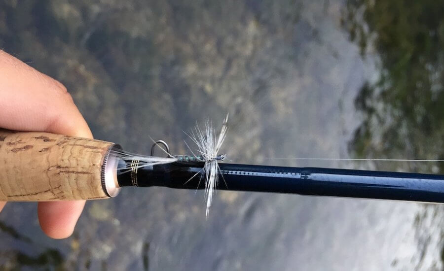 Fishing fly closeup